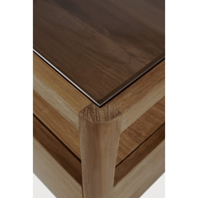 Spindle 1 - Drawer Solid Wood Nightstand