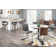 Archaimbaud Swivel Upholstered Counter Stool