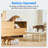CATLINK W03 Wireless Cat Water Fountain, 2300ml, 5000mAh Battery, App Control, Fine Filter & Low Noise 30dB