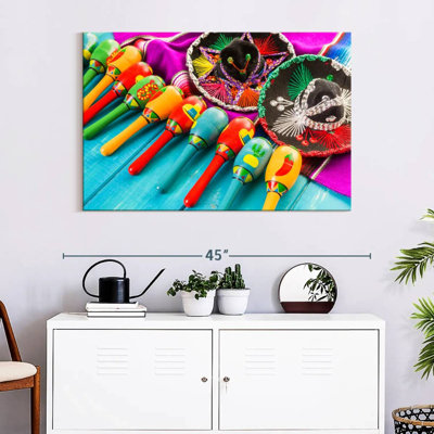 Maracas de la fête mexicaine Lelend