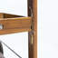 Chariot-bar extérieur / intérieur avec plateau rabattable et plateaux amovibles, bois et aluminium