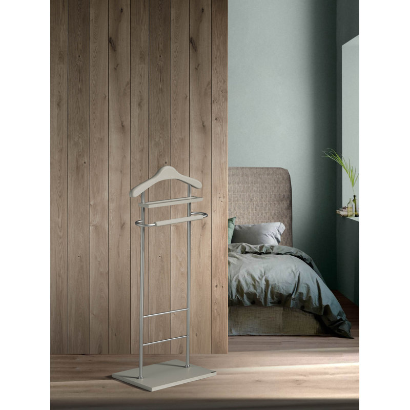 Beeks Freestanding Valet Stand, Mink