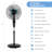 Costway 16'' Oscillating Pedestal/Standing Fan