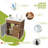 30" Single Bathroom Vanity With Ceramic Top And Faucet, Bathroom Vanity With Drawers And Cabinet-1095370474