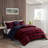 Hypoallergenic Plush Bedding Sets, Polyester Comforter For Rustic Home