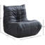 Chaise rembourrée en cuir Rachel-1059482817
