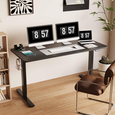 Adjustable Standing Desk, Whole-Piece Desktop