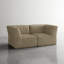 Berlare 2 - Piece Upholstered Corduroy Modular Sectional Sofa – Fully Compressed, No Assembly Required-111801586