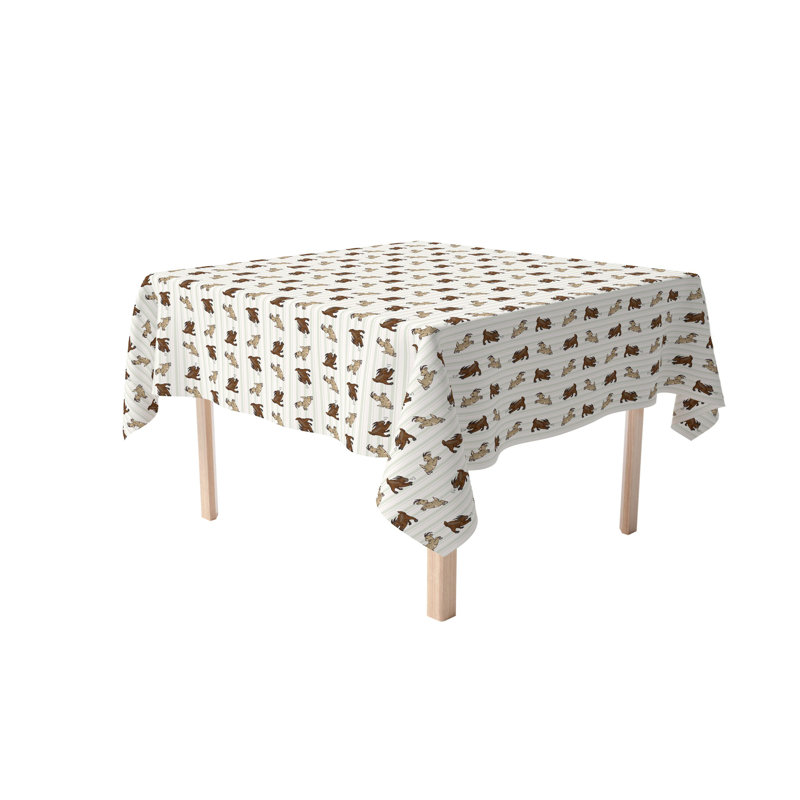 Square Cotton Twill Tablecloth