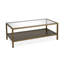 Four Leg Coffee Table with Storage-1685146439