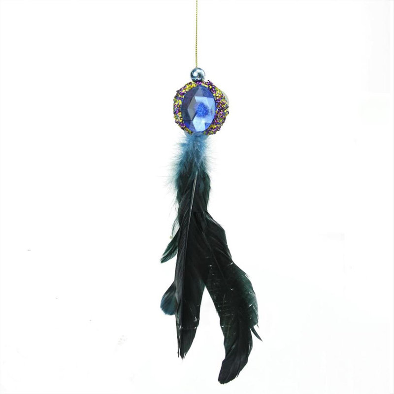 Ornement de Noël bijou suspendu, Bleu