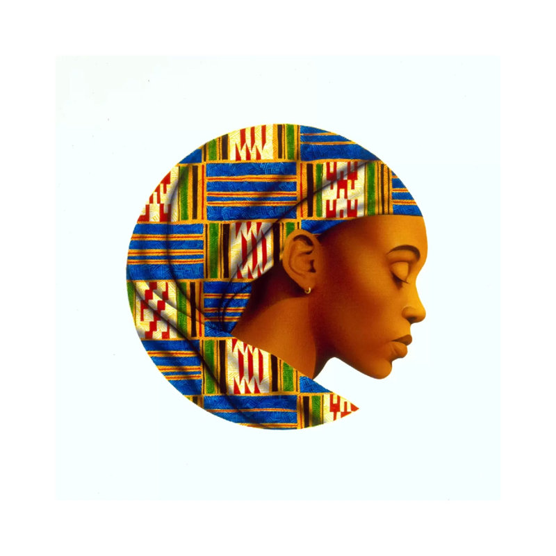 Uzuri by Keith Mallett - Wrapped Canvas Print, 30.48 cm H x 30.48 cm W