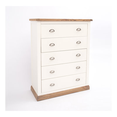 90cm W 5 - Drawer Chest of Drawers