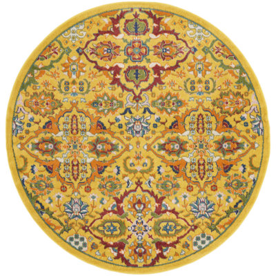 Weirton Floral Indoor Rug