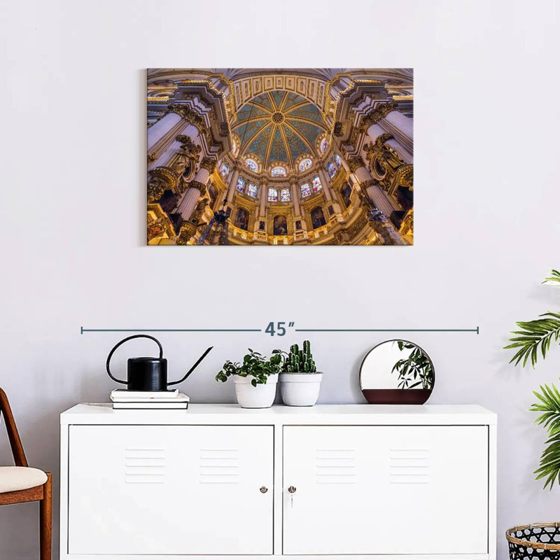 Rorry Granada Cathedral Interior, 20" H x 30" W