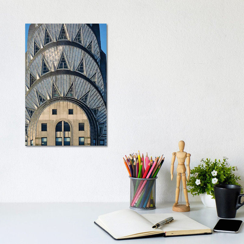 Chrysler Building - Wrapped Canvas Print, 20.32 cm H x 30.48 cm W