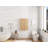 Wall-Mounted Side Cabinet Combination With Soft Closing Doors For Bathroom Study Storage Room Engineered Wood Easy To Install-1974238435