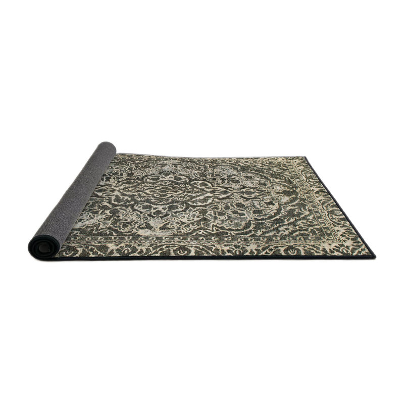 Tapis abstrait moderne 1272, Rond 8 pi