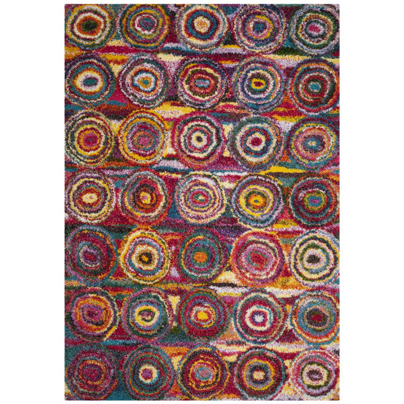 Gleno Performance Geometric Rug, Rectangle 6'7" x 9'2"