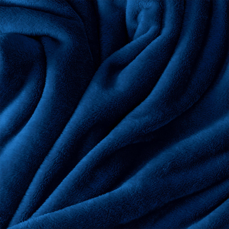 Glenhaven Blanket, Dark Blue