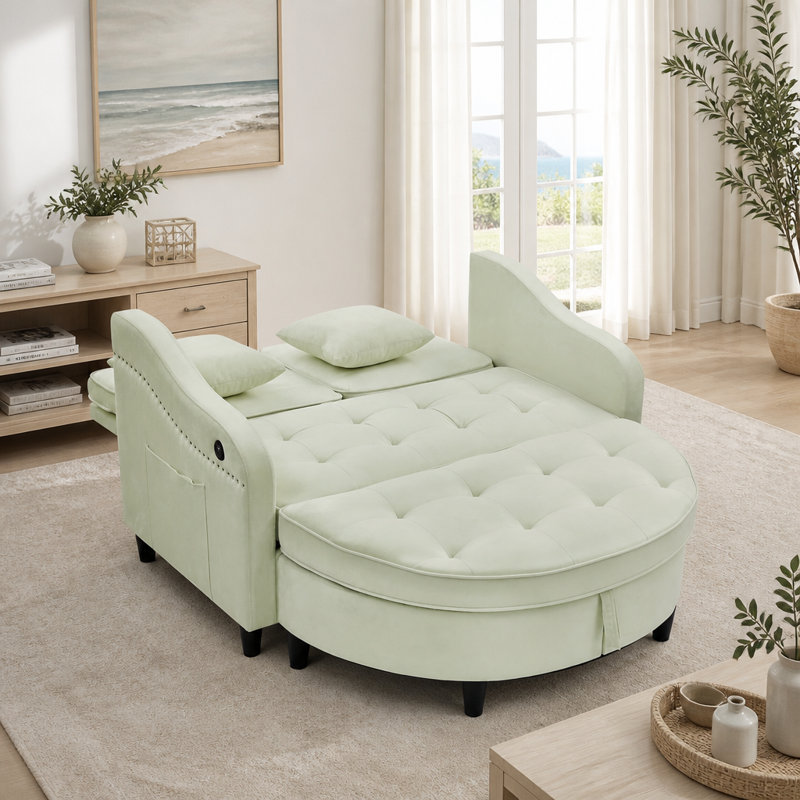 Upholstered 48.5 " Sofa