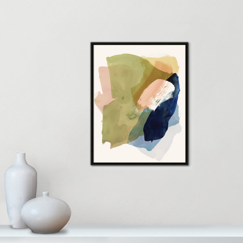 Brush and Whisper II Print by , 29.5" H x 23.5" W, Espresso Floater