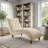 58" Tufted Chaise Lounge, Chenille Upholstered Accent Chair for Living Room and Bedroom-116326942