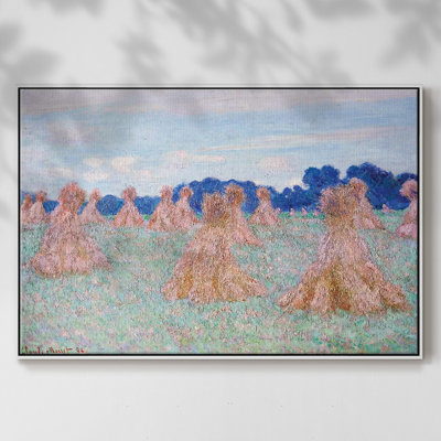 " Haystacks At Giverny, 1894 "