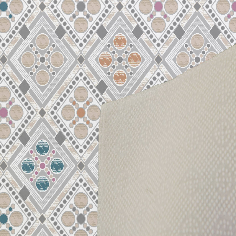 Stylish Hall Carpet (39.4 x 78.7 inches), 100% Polyester, 0.3 in Pile Height | Antibacterial, Non-Slip Underside, Machine Washable | 3D Digital Printed Design, Durable & Soft for Home Décor
