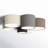 Beckman 33.15" W 6-Light Dimmable Flush Mount