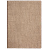 Martha Stewart Sisal/Jute Solid Color Rug in Brown
