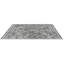 Tapis large antidérapant et antidérapant 8 pi x 10 pi gris rétro