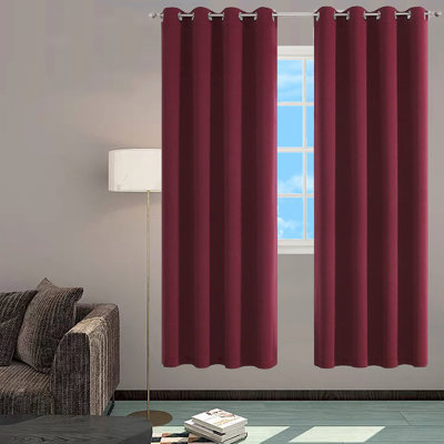 54" x 84" Insulated Grommet Top Blackout Curtain Panels