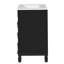 Meuble-lavabo 24 po avec lavabo en céramique, petite armoire de salle de bain moderne, 2 tiroirs et tablette réglable-354746602-354746606