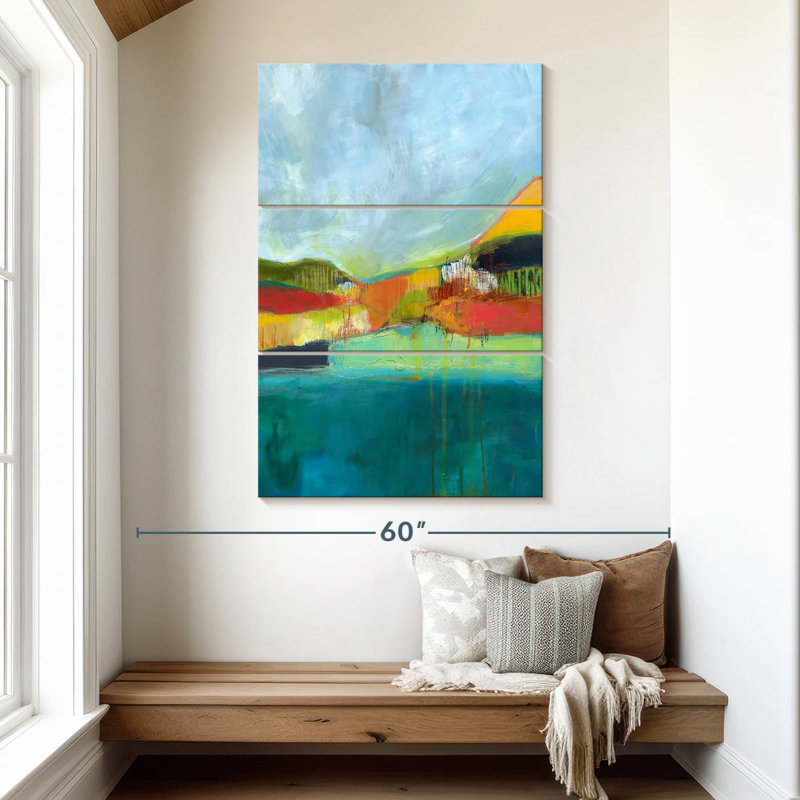 Avery View Across The Bay, 50" H x 32" W
