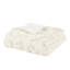 Housse de couette en chenille double / grand - animal doux, 2 taies décoratives, envers en microfibre texturé, animal