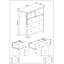 4 - Drawer Rectangle Accent Chest