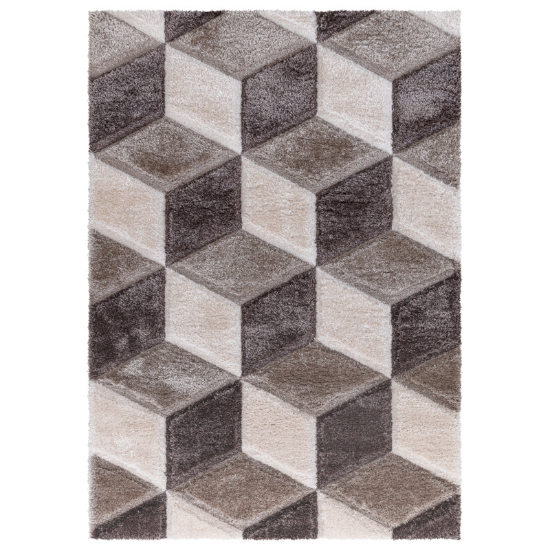 Solid Colour Area Rug, Rectangle 160 x 230 cm