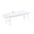 Larwich White Solid Wood Slatted Bench-1006776599