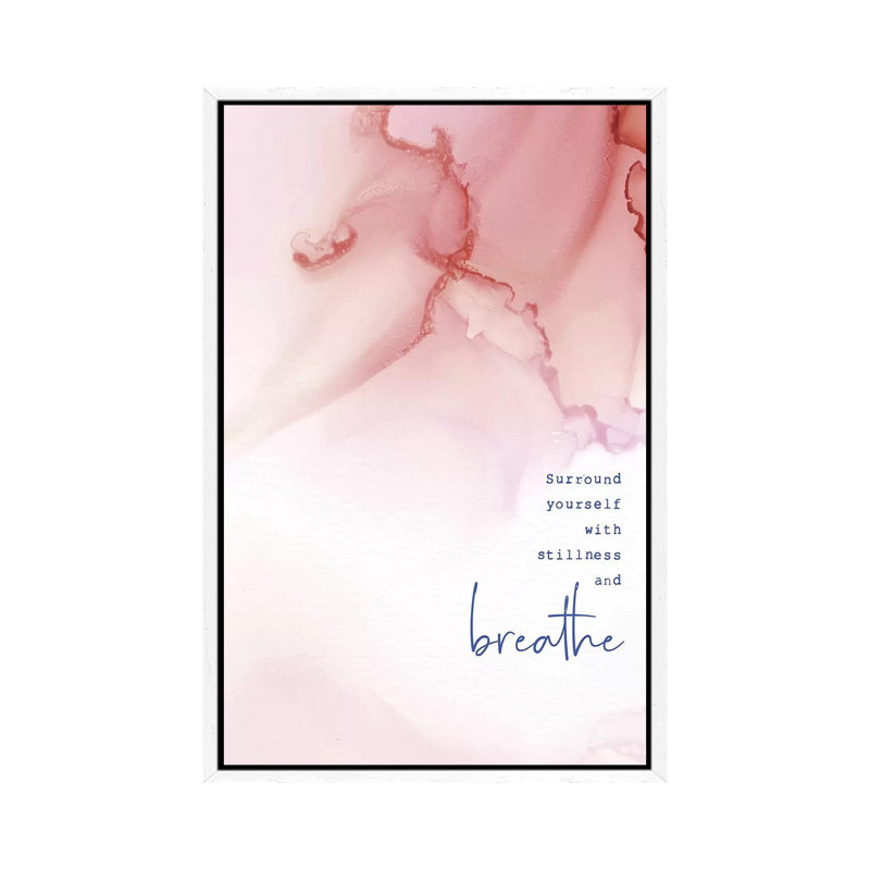 Quiet Light II by Stephanie Ryan - Painting on Canvas, 66.04 cm H x 45.72 cm W, White Framed