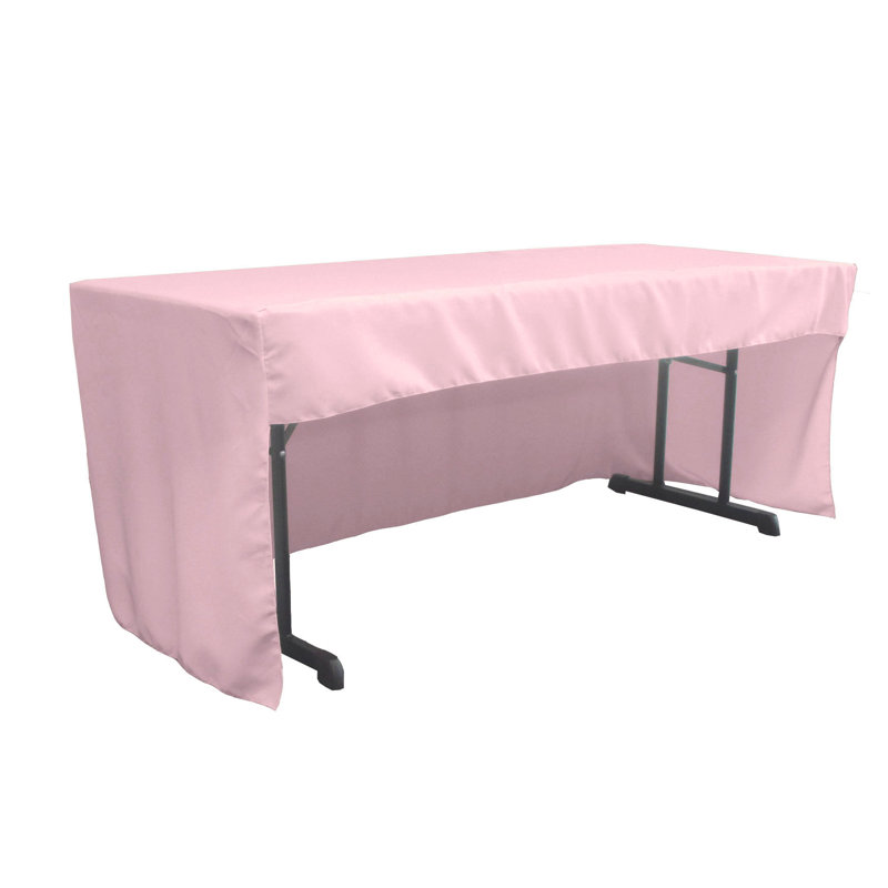 Heitzman Tablecloth, 96" x 30", Light Pink