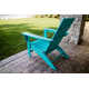 Modern Adirondack High-Density Polyethylene (HDPE) Outdoor Adirondack Chair