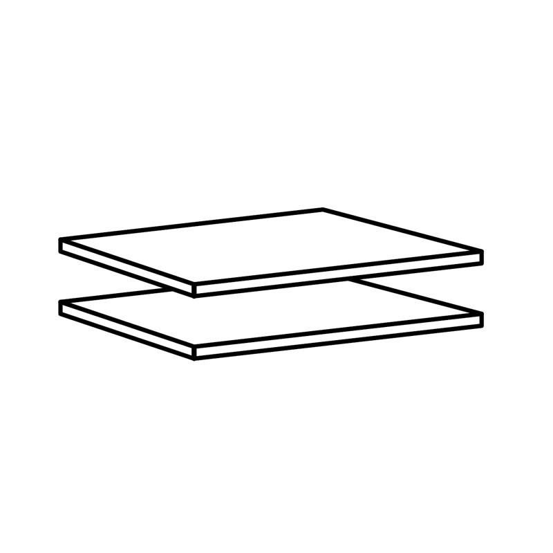 Teague 81cm Shelving