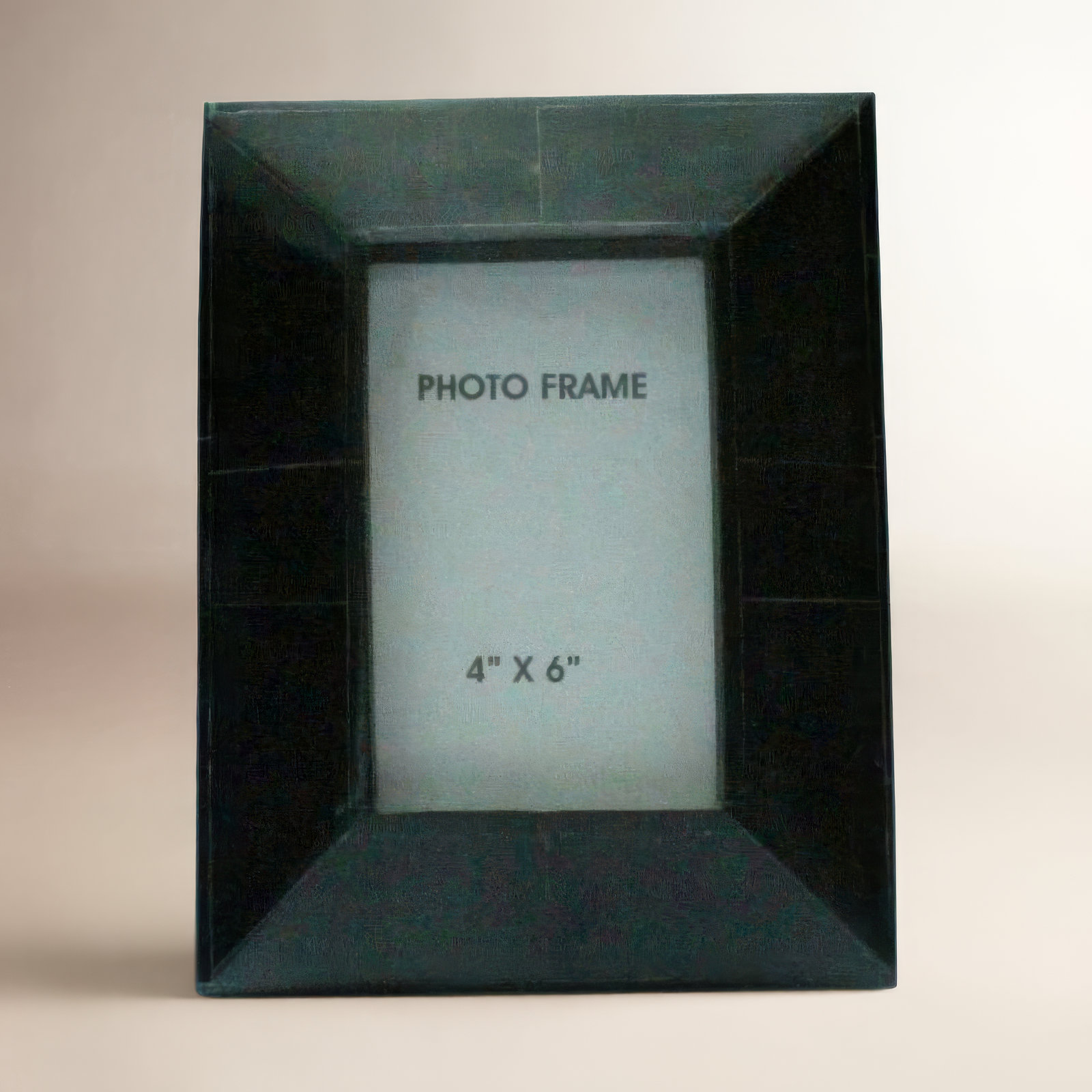 Ayrton Black Matte Picture Frame, 4" x 6"