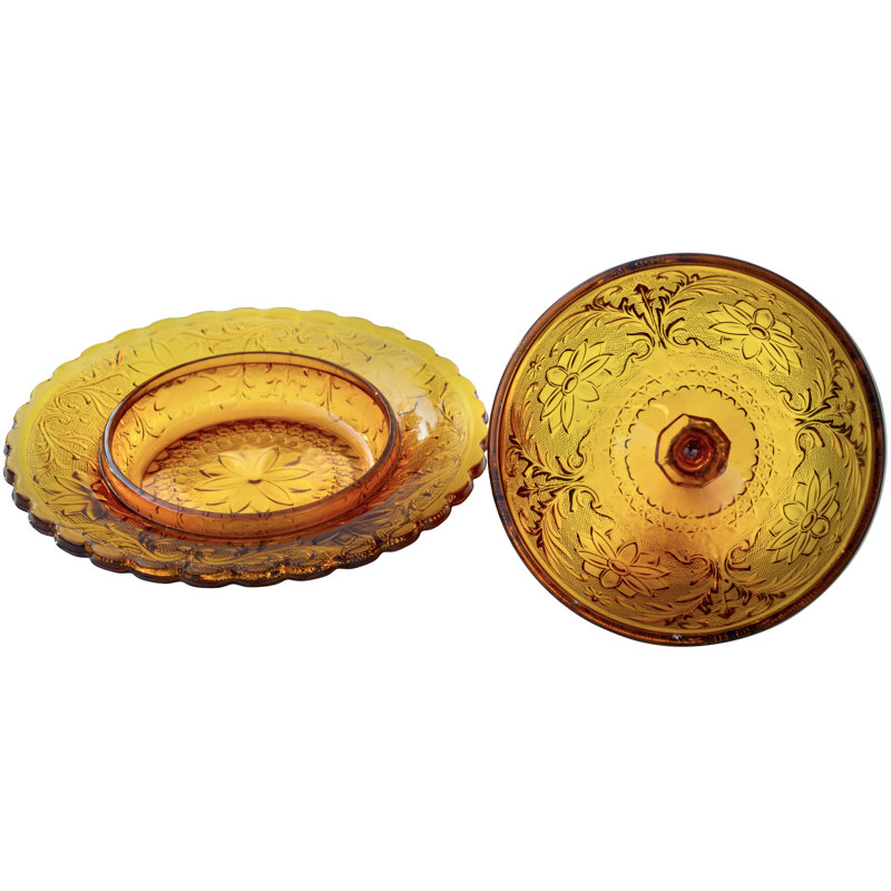 Handmade Glass Decorative Bowl