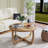 Nahunta Round Rattan Coffee Table