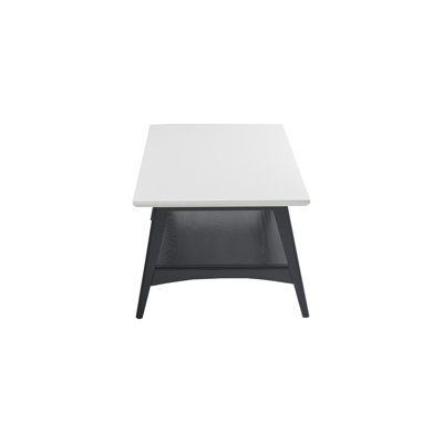 Table basse Parker avec tablette de rangement