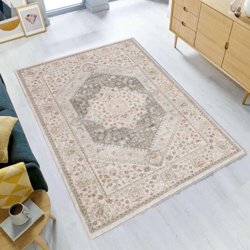 Tapis tissé à la machine Cubana Iv, Rectangle 3 pi 3 po x 5 pi