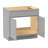 33'' Single Bathroom Vanity Base Only-95290488