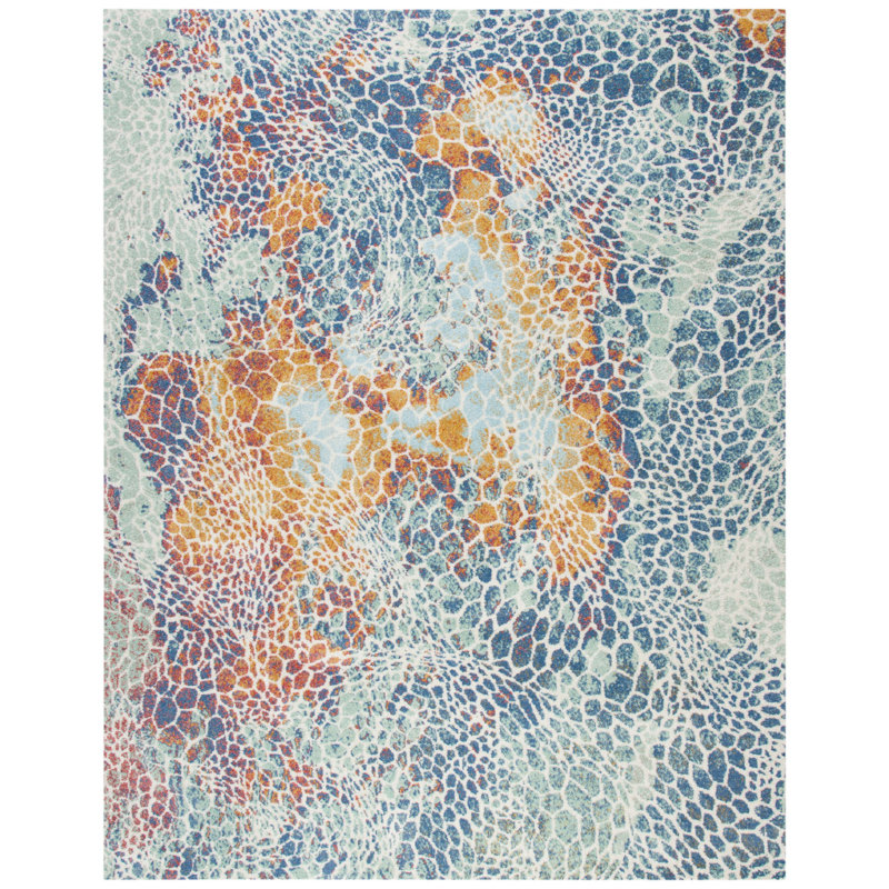 Tapis abstrait Adalgisa Performance, Rectangle 4 pi x 6 pi